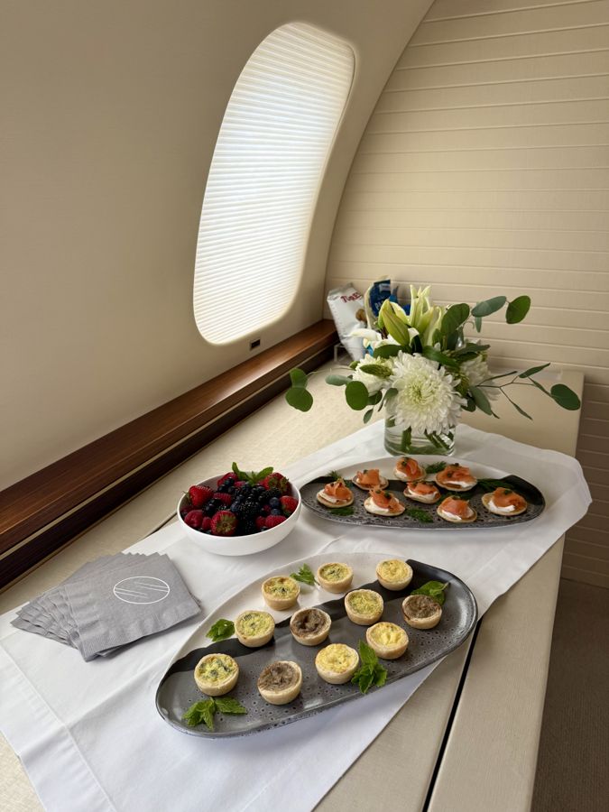 Pre-boarding spread