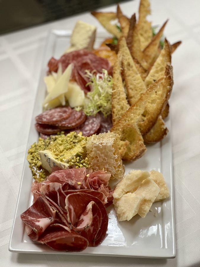 Charcuterie for a late departure