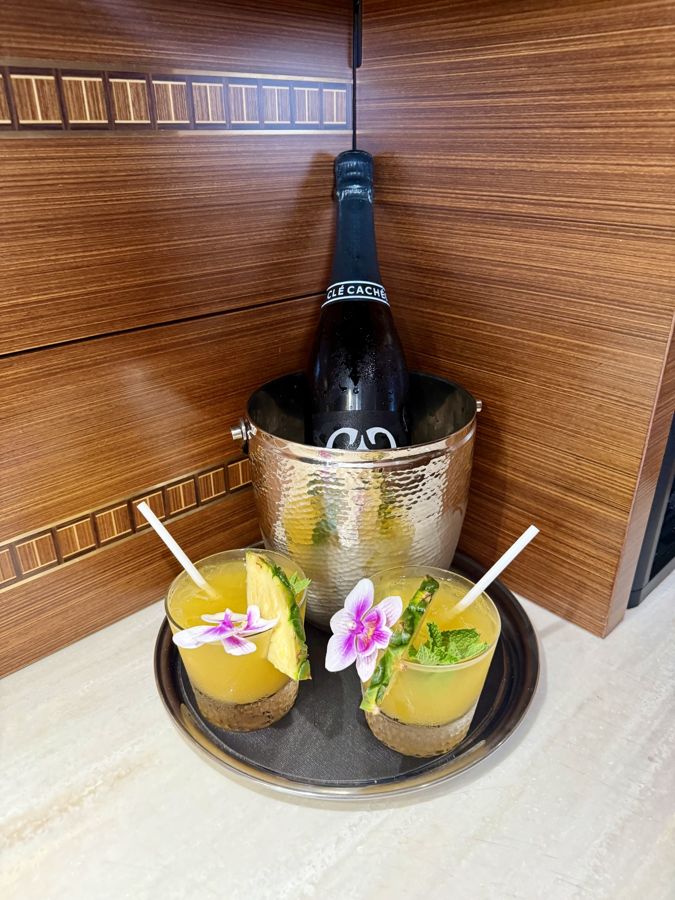 Welcome drinks