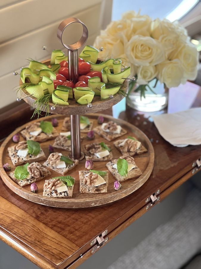 Afternoon canapes