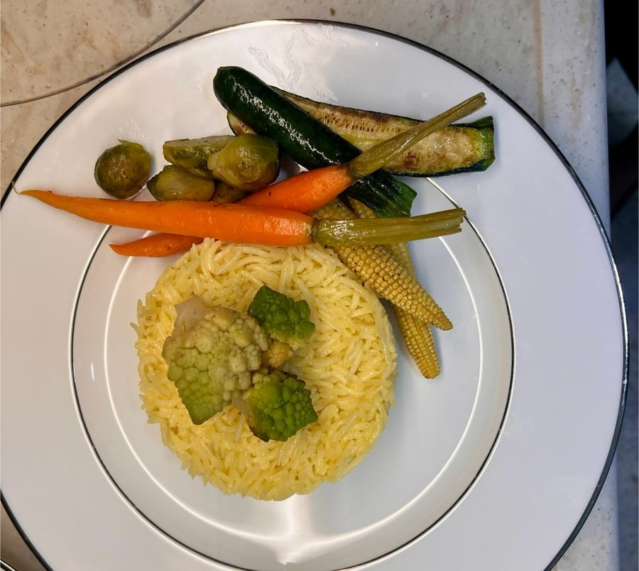 Vegetarian plate